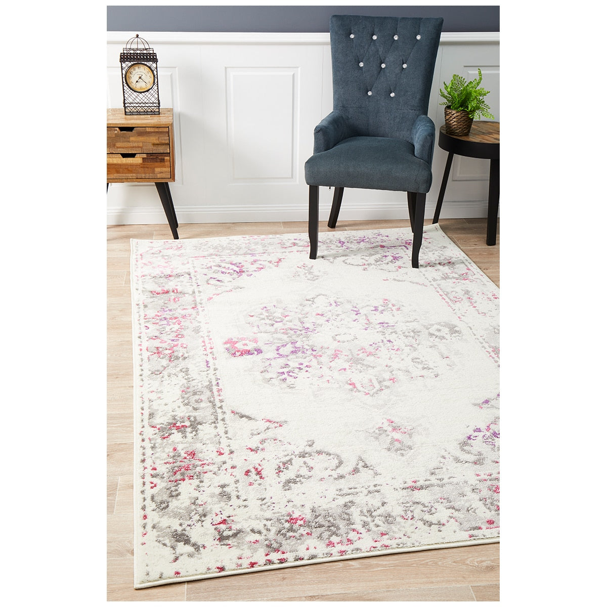 Rug Culture Metro 602 Pink Indoor Rug 230 x 160cm