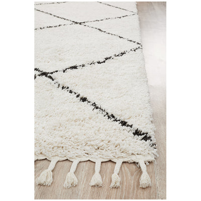 Rug Culture Saffron 22 White Indoor Rug 230 x 160cm