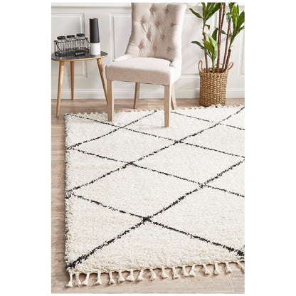 Rug Culture Saffron 22 White Indoor Rug 330 x 240cm