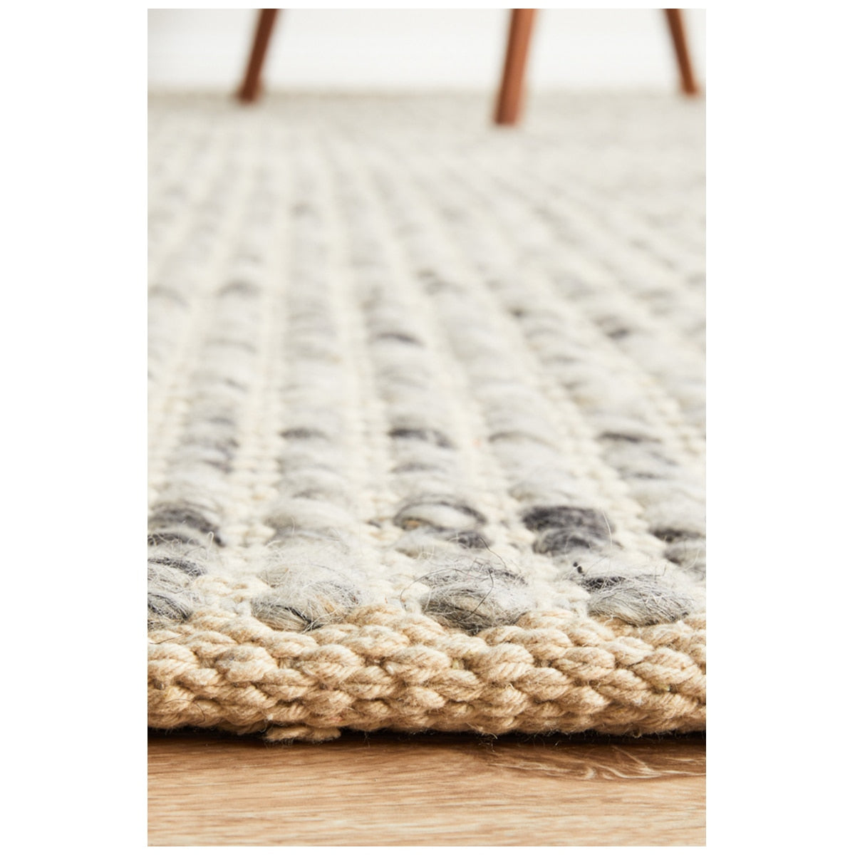 Rug Culture Skandi 300 Grey Indoor Rug 225 x 155cm