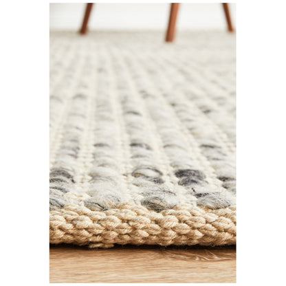 Rug Culture Skandi 300 Grey Indoor Rug 225 x 155cm