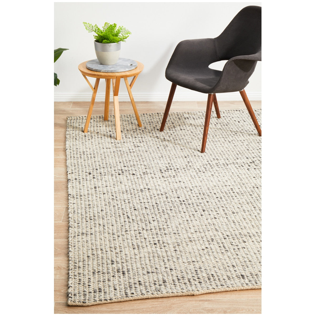 Rug Culture Skandi 300 Grey Indoor Rug 225 x 155cm