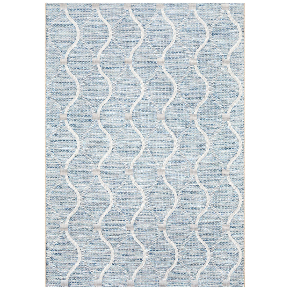 Rug Culture Terrace 5501 Indoor/Outdoor Rug 230 x 160cm Blue 456