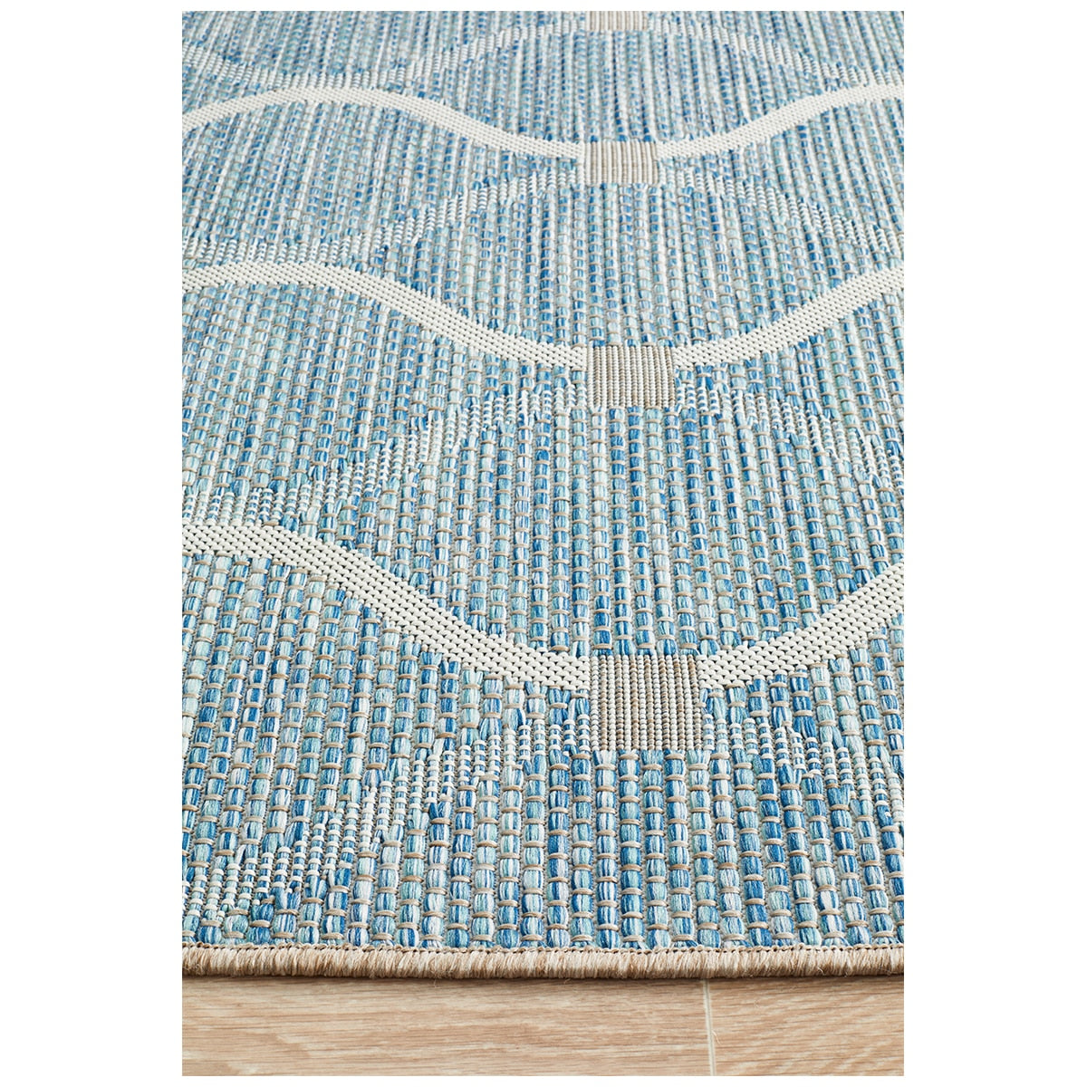 Rug Culture Terrace 5501 Indoor/Outdoor Rug 230 x 160cm Blue 456