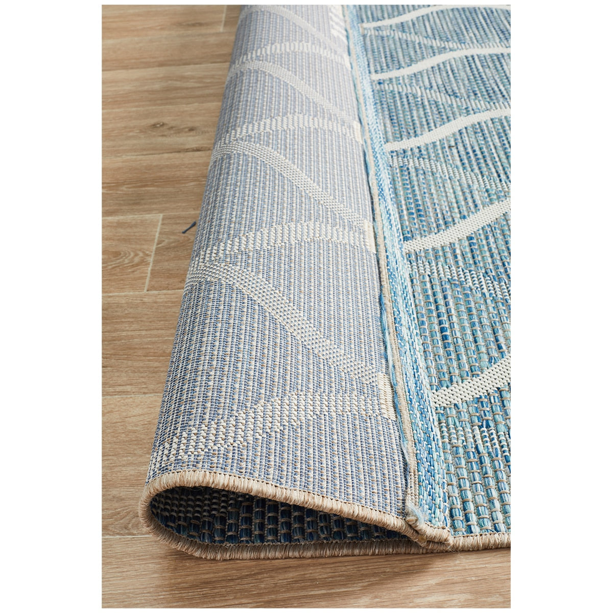 Rug Culture Terrace 5501 Indoor/Outdoor Rug 230 x 160cm Blue 456
