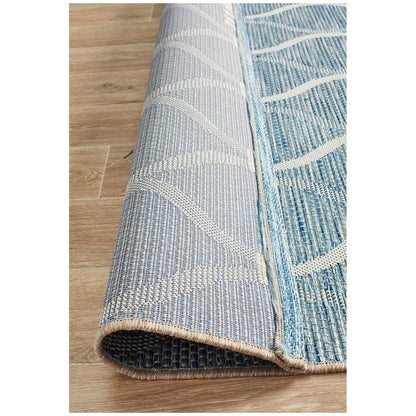 Rug Culture Terrace 5501 Indoor/Outdoor Rug 230 x 160cm Blue 456