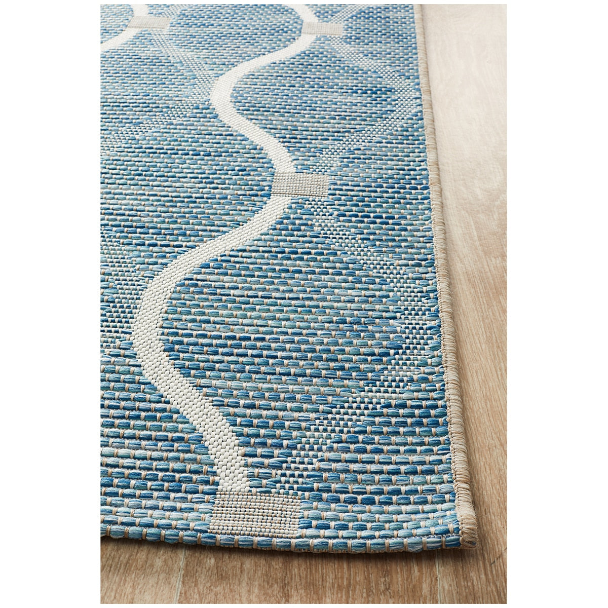 Rug Culture Terrace 5501 Indoor/Outdoor Rug 230 x 160cm Blue 456