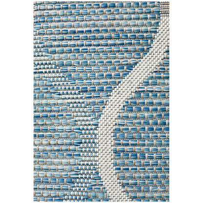 Rug Culture Terrace 5501 Indoor/Outdoor Rug 230 x 160cm Blue 456