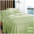 Ramesses 1100 Thread Count Cotton Sateen King Sheet Set Mint