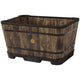 Takasho VegTrug 60cm Wooden Trough Planter 4 Pack – view 2