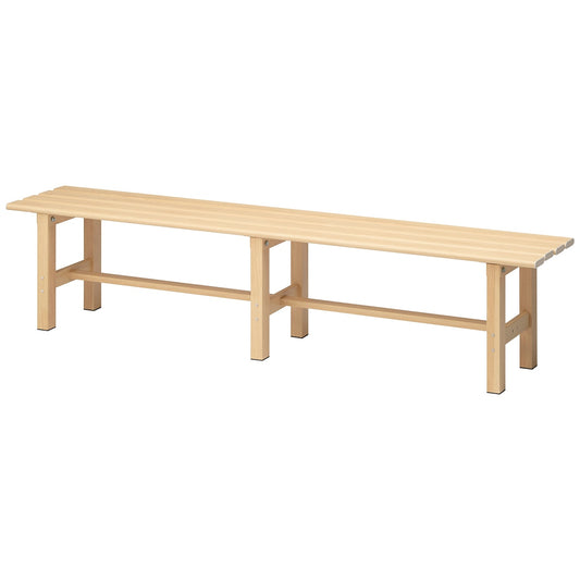 Takasho Outdoor Garden Bench Seat – Cream Finish