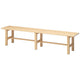 Takasho Outdoor Garden Bench Seat – Cream Finish