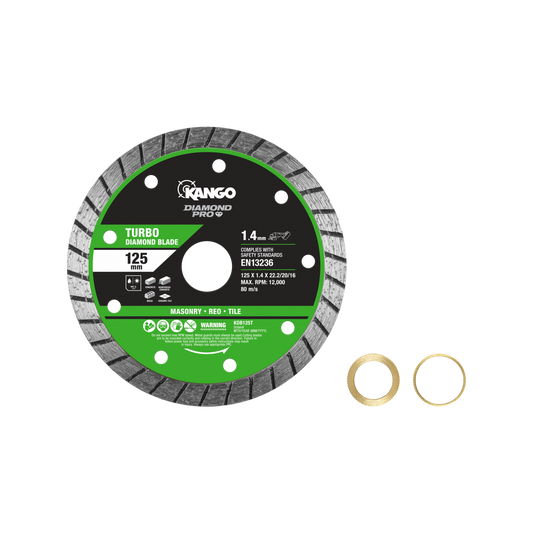 Kango Turbo Diamond Saw Blade - 125mm - Ultra Thin - Fast Cutting – view 2 - Auzzistore