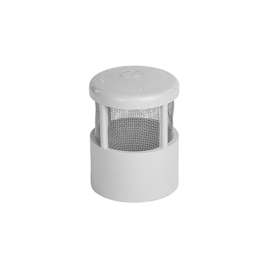 Rain Harvesting Vent Cowl - 50mm - PVC - Improved Ventilation - Auzzistore