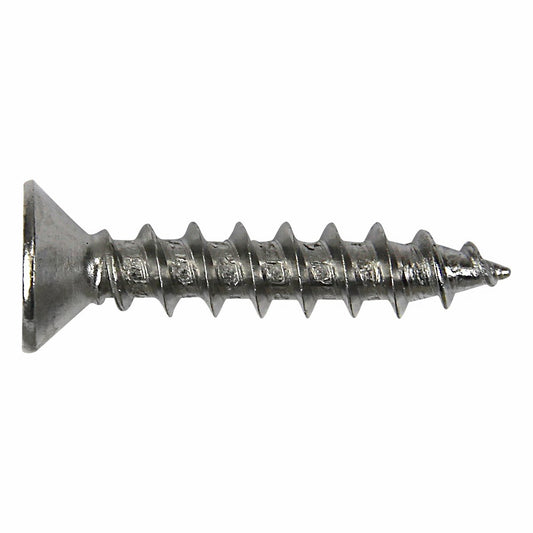 Otter Satin Chrome Hinge Screws 10 x 25mm - 16 Pack – view 2 - Auzzistore