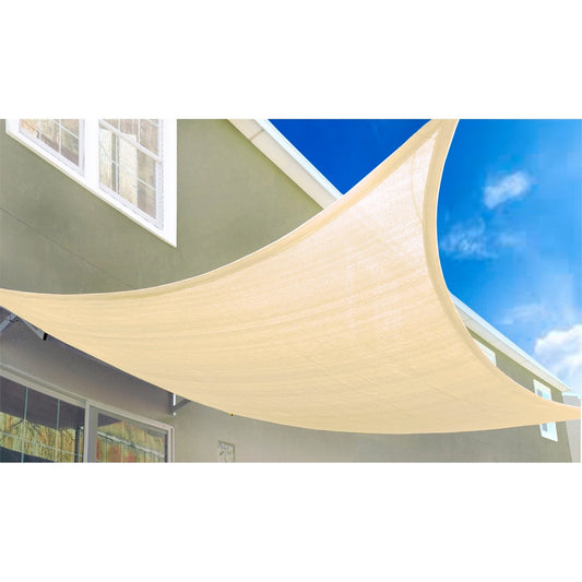 Marquee Square Shade Sail - 3 x 3m - HDPE - UV Block 93% – view 2