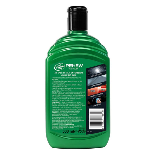 Turtle Wax Renew Liquid Polish 500ml - Removes Swirls & Scratches – view 2