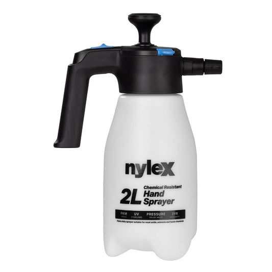Nylex 2L Chemical Resistant Hand Sprayer - UV Stabilised - Ergonomic Design
