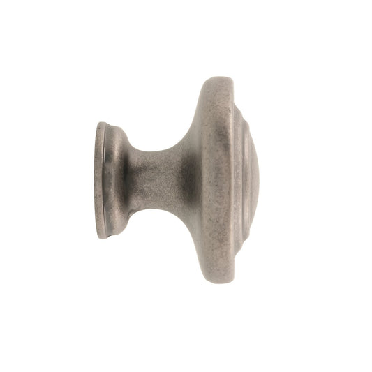 Prestige Antique Iron Knob - 34mm Zinc Alloy - Traditional Design – view 2