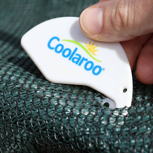 Coolaroo Shadecloth Cutter - Fabric Cutter - 75mm - Plastic - Easy Use – view 2 - Auzzistore