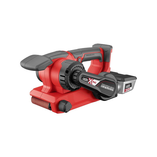 Ozito PXC 18V Brushless Belt Sander PXBBSS 457 - 75 x 457mm - Cordless - Efficient Material Removal