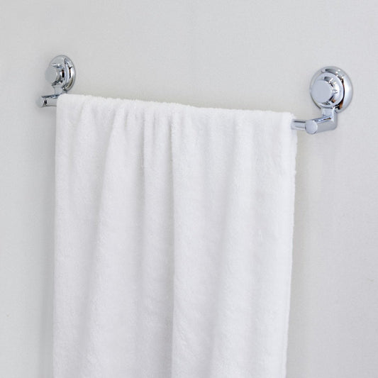 Naleon Suction Works Towel Rail - 60cm - Chrome - Easy Installation - 20kg Capacity – view 2