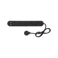 Hpm 4 Outlet Black Standard Usb Charging Powerboard