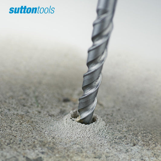 Sutton Tools 10mm TCT Masonry Drill Bit 120mm Carbide Tip Durable – view 2 - Auzzistore