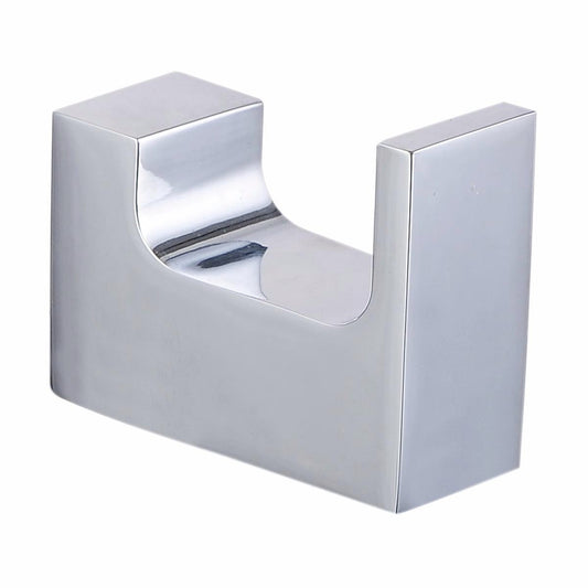 Mondella Chrome Rumba Robe Hook 50mm Metal Stylish Bathroom Accessory