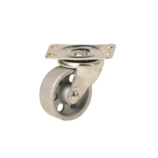 Easyroll Castor - 50mm - Cast Iron - High Load Capacity - Auzzistore