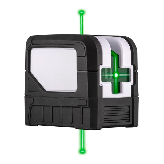 Lasertec CX4DG Dot Crossline Laser - 4 Beams - Self-Leveling - Green - Auzzistore