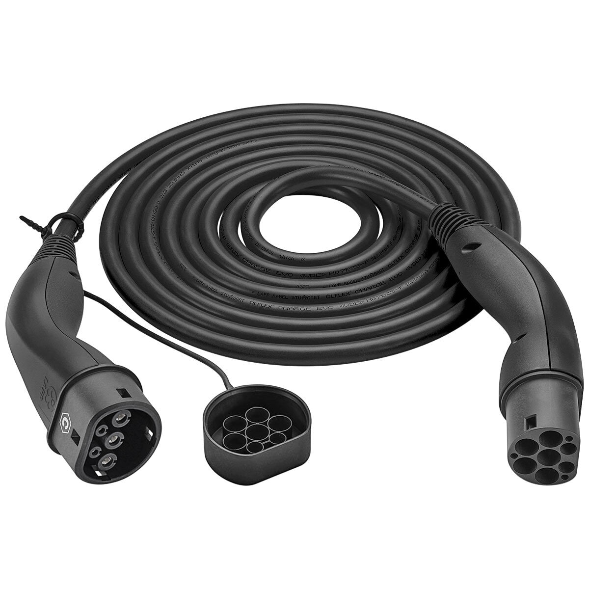 LAPP EV Helix Charge Cable Type 2 (22kW-3P-32A) 5M Black