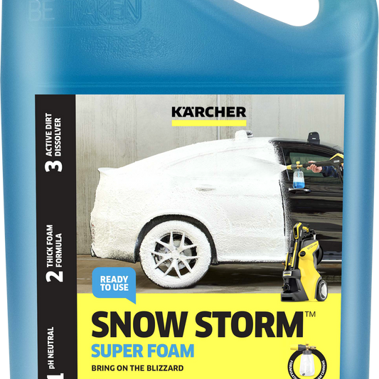 Karcher Snow Storm Super Foam Detergent 2.5L - Active Dirt Dissolving Formula