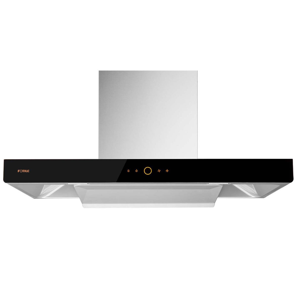 FOTILE Canopy Rangehood 90cm EMG9008-C AIS Technology 1180m3/h Suction Force 900Pa Static Pressure Triple Oil Filter Technology