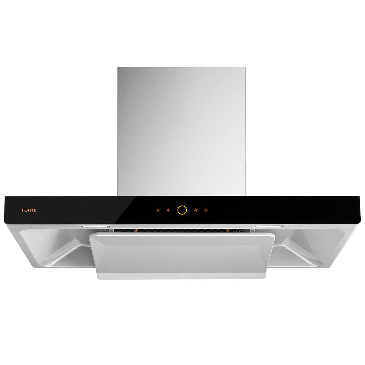 FOTILE Canopy Rangehood 90cm EMG9008-C AIS Technology 1180m3/h Suction Force 900Pa Static Pressure Triple Oil Filter Technology