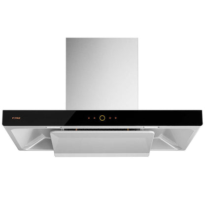 FOTILE Canopy Rangehood 90cm EMG9008-C AIS Technology 1180m3/h Suction Force 900Pa Static Pressure Triple Oil Filter Technology