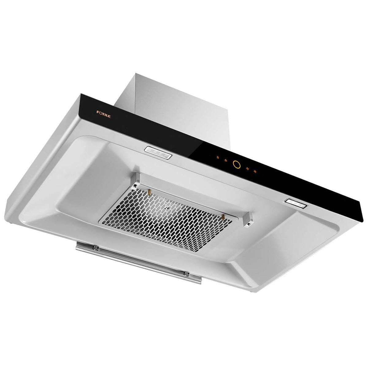 FOTILE Canopy Rangehood 90cm EMG9008-C AIS Technology 1180m3/h Suction Force 900Pa Static Pressure Triple Oil Filter Technology