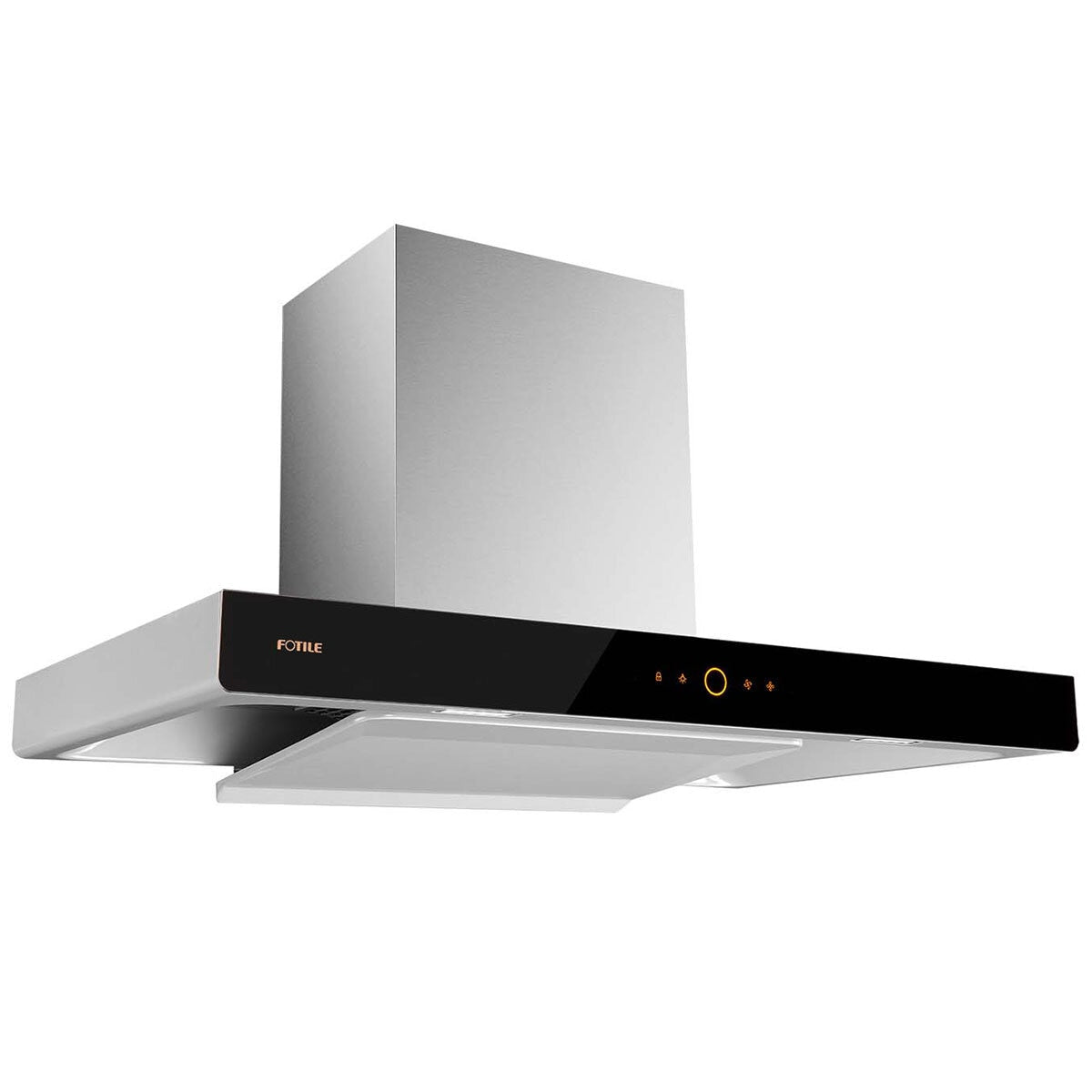 FOTILE Canopy Rangehood 90cm EMG9008-C AIS Technology 1180m3/h Suction Force 900Pa Static Pressure Triple Oil Filter Technology
