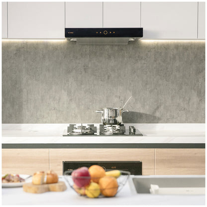 Fotile 60cm Canopy Range Hood with Decoration Cover EMS6008-C | All-in System, Double Power, Smart Drive, Clean Filtration