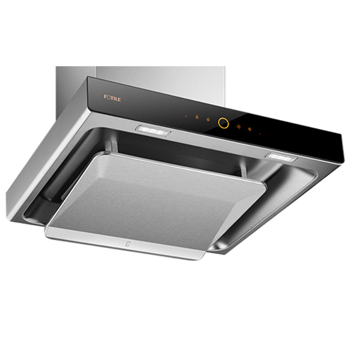 Fotile 60cm Canopy Range Hood with Decoration Cover EMS6008-C | All-in System, Double Power, Smart Drive, Clean Filtration