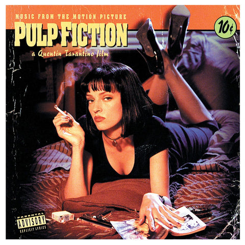 Vinyl Art Various Artists Pulp Fiction Framed Record Wall Art 750 x 475mm Black Frame