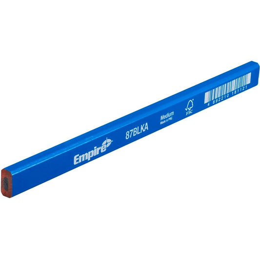 Empire Medium Carpenter Pencil - Individual - 176mm x 13mm x 7mm - Auzzistore