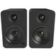 Kanto YU4 140W Powered Bookshelf Speakers With Bluetooth And Phono Preamp Matte Black KO-YU4MB-I – view 3