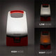 Energizer 1300 Lumen USB Area Lantern - Red - 200mm x 305mm x 73mm – view 2