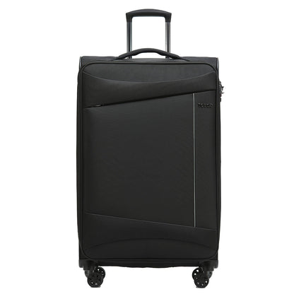 Tosca Flight Softside Luggage 3 Piece Set Black/Grey TCA787-3