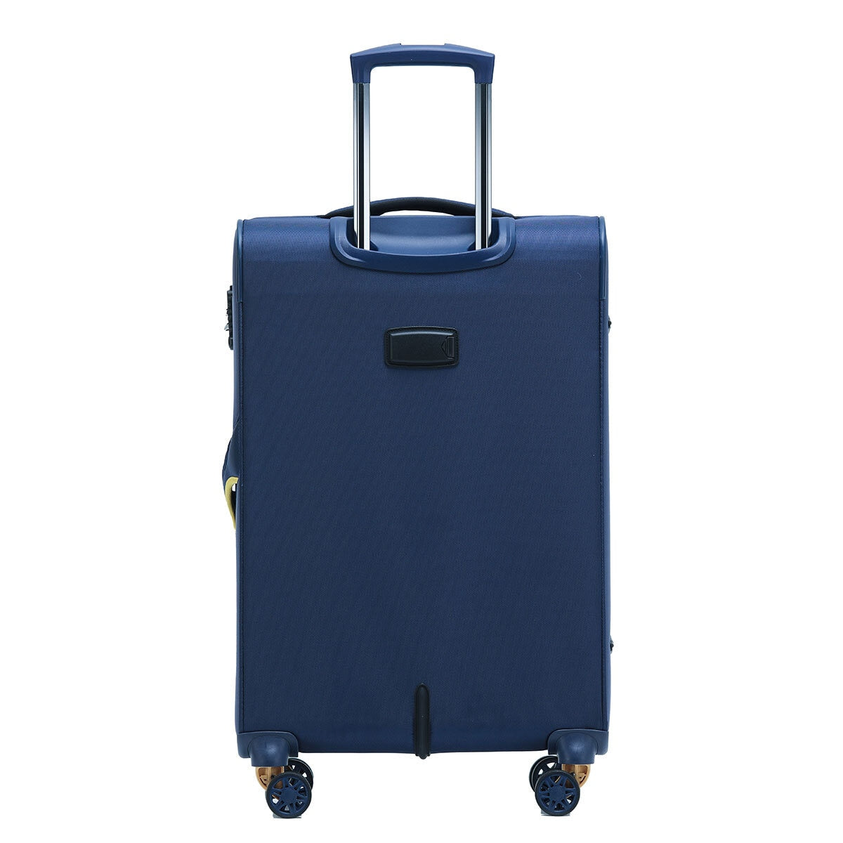 Tosca Flight Softside Luggage 3 Piece Set Navy/Yellow TCA787-3