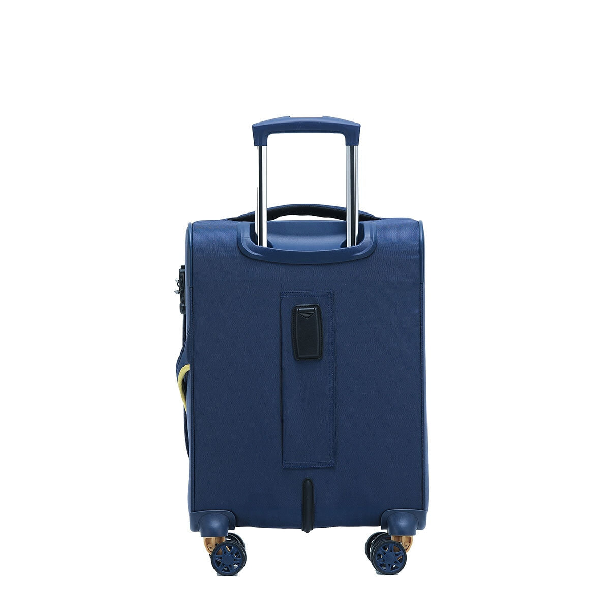 Tosca Flight Softside Luggage 3 Piece Set Navy/Yellow TCA787-3