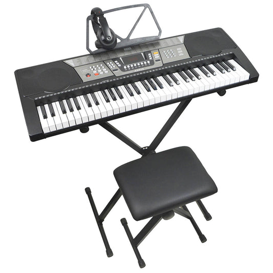 Axus Digital AXP10 Portable Keyboard Pack With Headphones And Stool NM-AXP10PK - Auzzistore