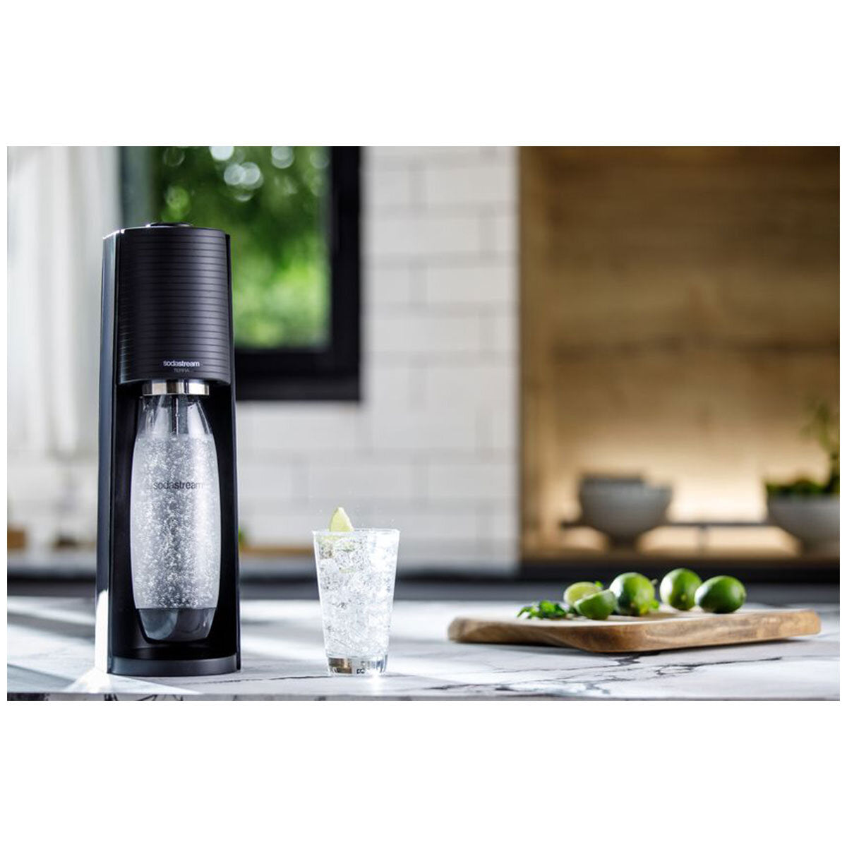 SodaStream Sparkling Water Maker Terra Value Pack Black