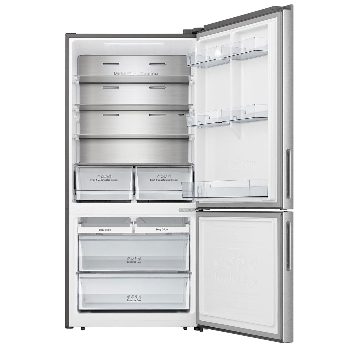 Hisense 503L PureFlat Bottom Mount Refrigerator HRBM503S